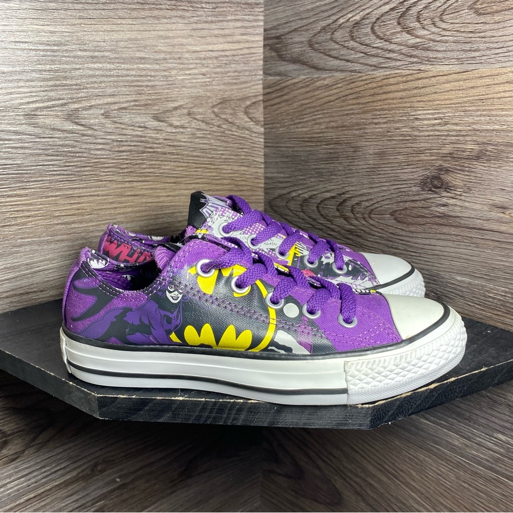 Converse ctas low purple Batman